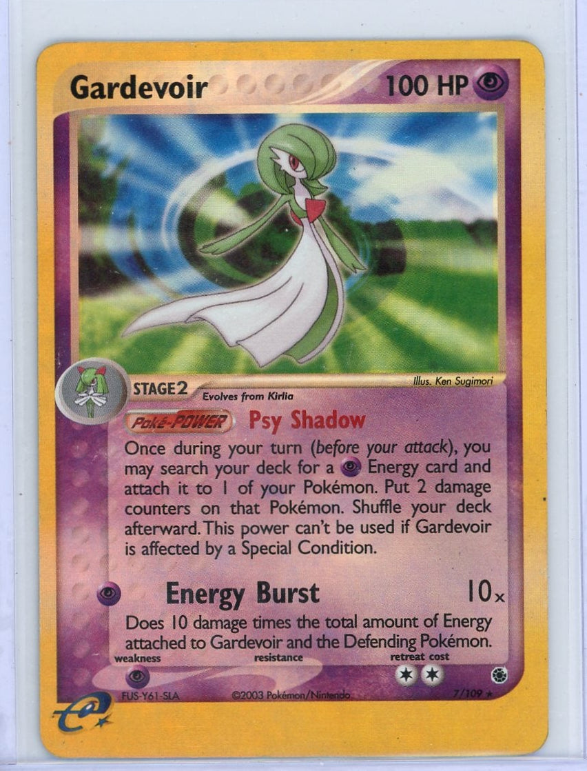 Gardevoir Pokémon Ruby & Sapphire Reverse Holo #7/109