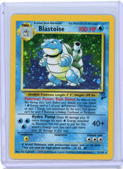 Blastoise Pokemon Base Set 2 holo #2/130 LP