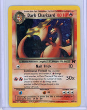 Dark Charizard Pokemon Team Rocket holo #4/82 LP