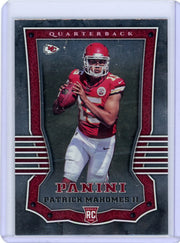 Patrick Mahomes II 2017 Panini Football #104 RC