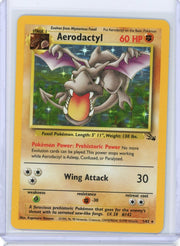 Aerodactyl 1999 Pokemon Fossil rare holo #1/62
