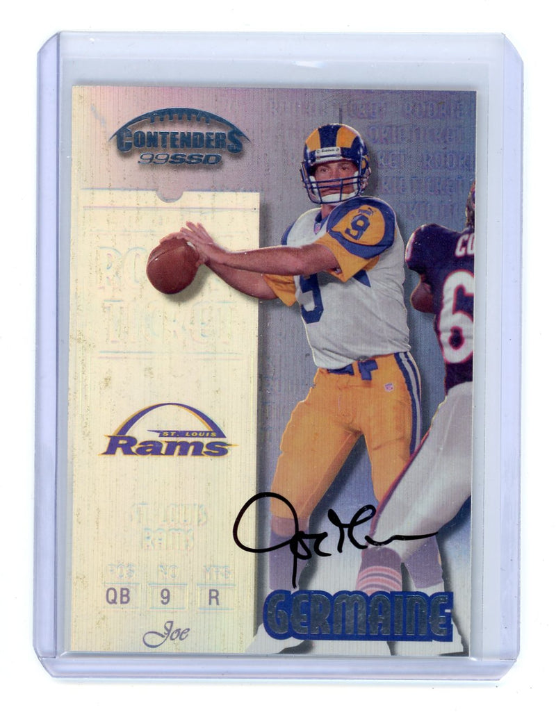 Joe Germaine 1999 Contenders Rookie Ticket Autograph