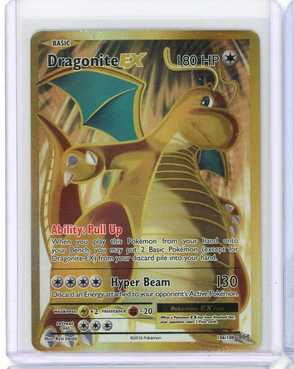 Dragonite EX Pokémon Evolutions Full-Art #106/108 (DMG)