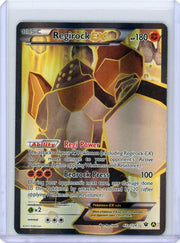 Regirock EX Pokémon Alternate Art Promo #43a/124