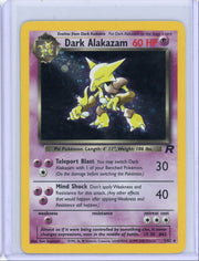 Dark Alakazam Pokemon Team Rocket 1st Edition holo #1/82 LP/NM