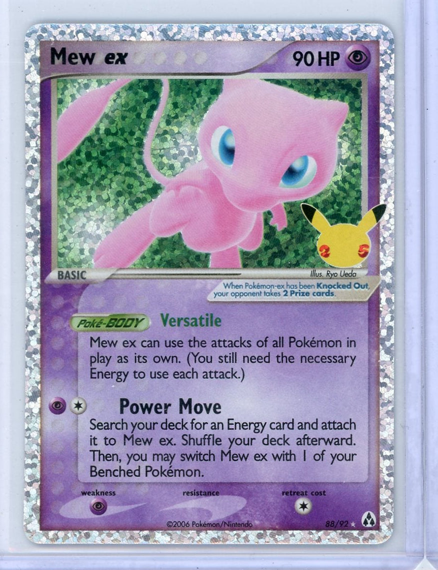 Mew ex Pokémon Celebrations Classic Collection #88/92