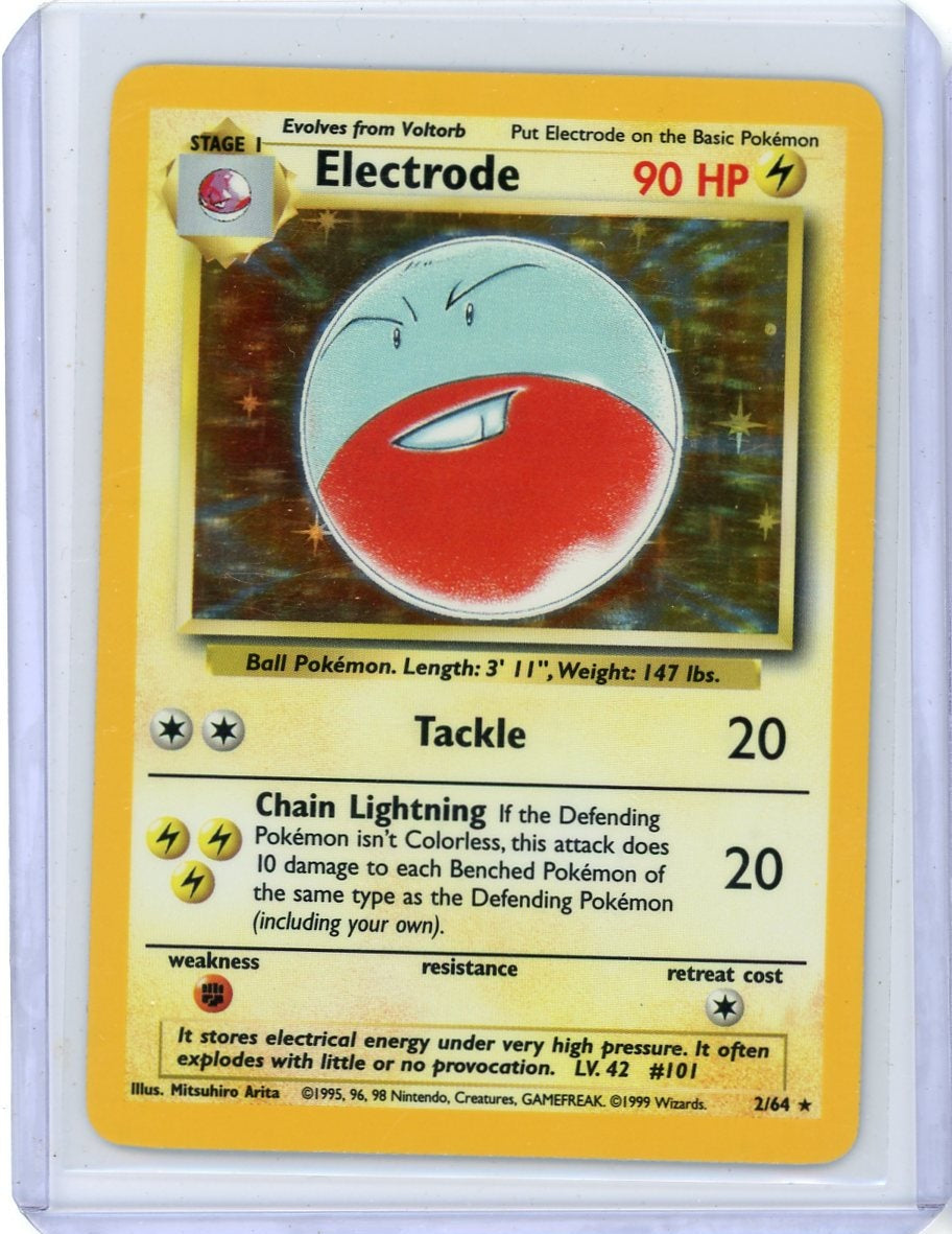 Electrode Pokemon Jungle (No Symbol) holo #2/64