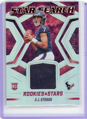 C.J. Stroud 2023 Panini Rookies & Stars Star Search Relic #'d 249/399