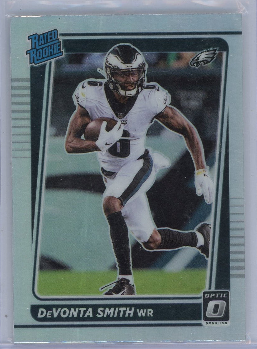 DeVonta Smith 2021 Panini Donruss Optic holo RC