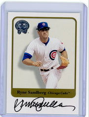 Ryne Sandberg 2001 Fleer Greats of the Game autograph