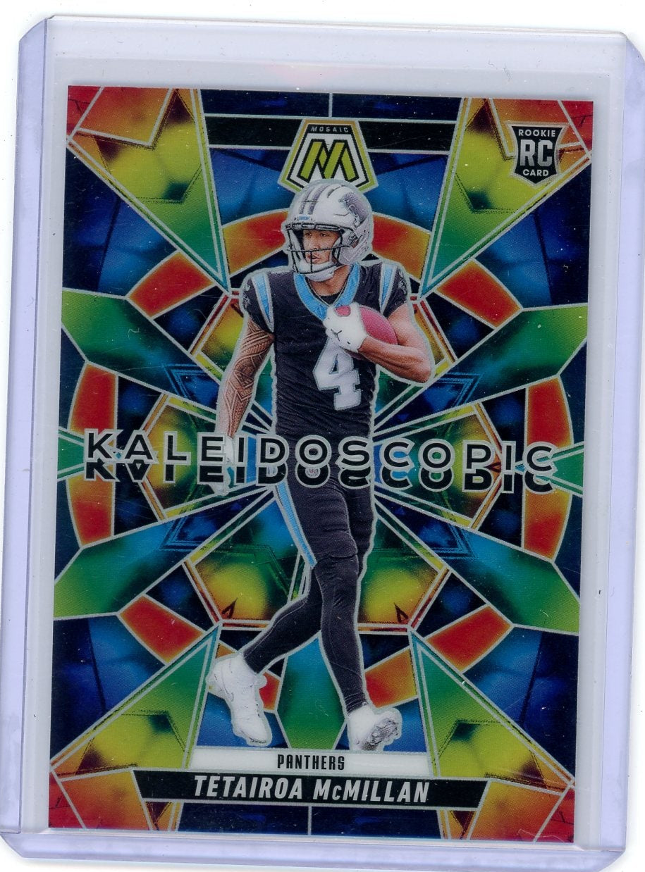 Tetairoa McMillan 2025 Panini Mosaic Kaleidoscopic Rookie SSP