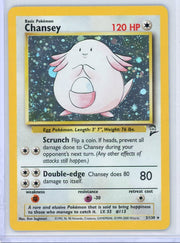 Chansey Pokémon Base Set 2 Holo #3/130