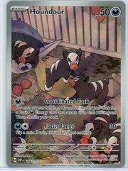 Houndour Pokémon Obsidian Flames Illustration Rare #204/197