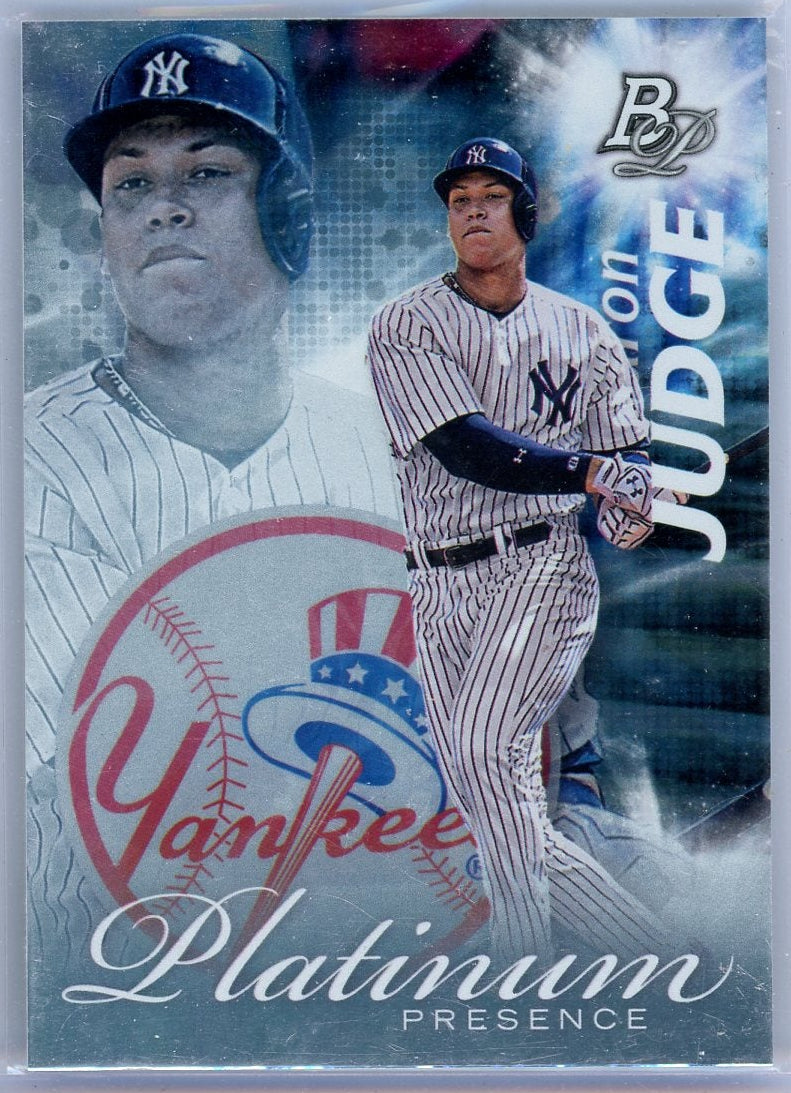Aaron Judge 2017 Bowman Platinum Presence