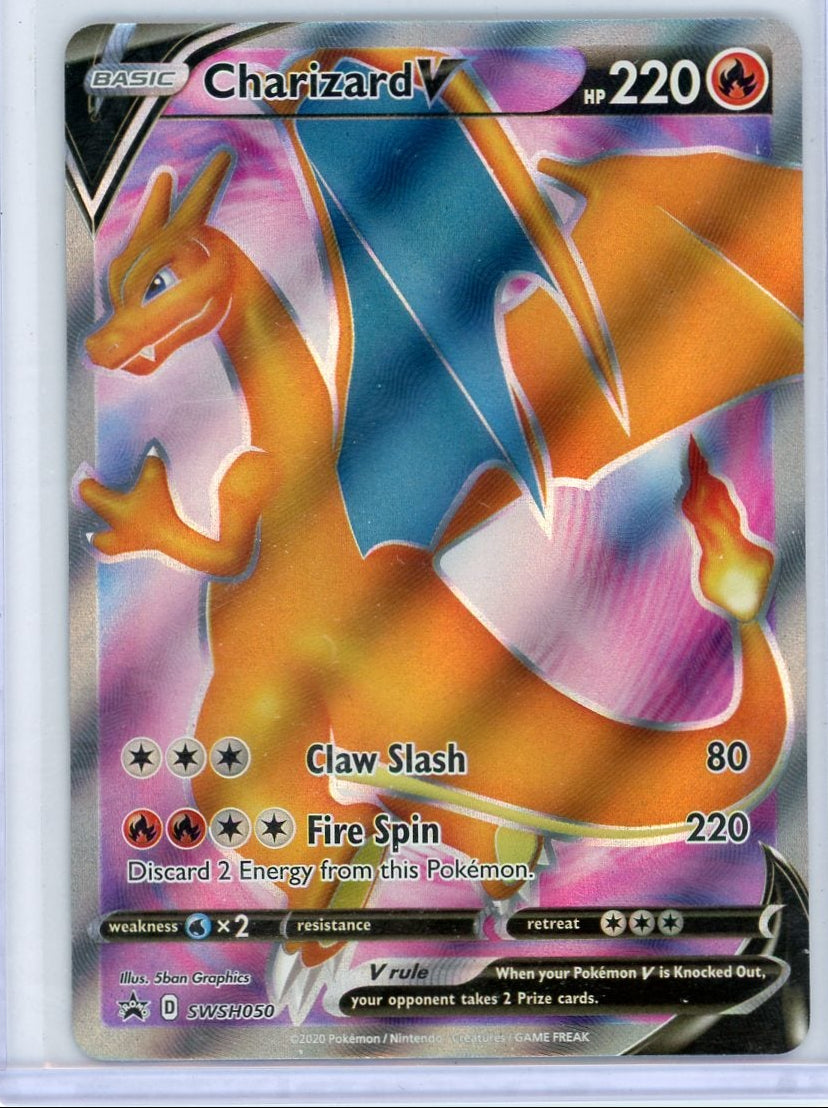 Charizard V Pokémon Black Star Promo #SWSH050