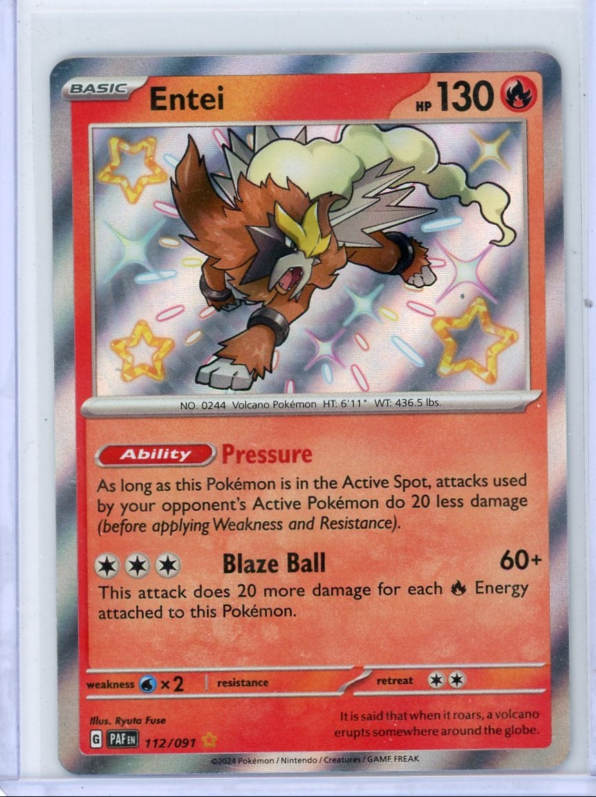 Eneti Pokémon Paldean Fates Baby Shiny #112/091