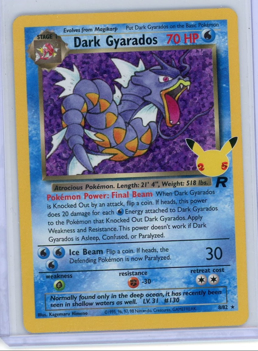 Dark Gyarados Pokémon Celebrations Classic Collection #8/82