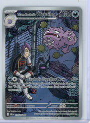 Team Rocket's Weezing Pokémon Destined Rivals Illustration Rare #199/182