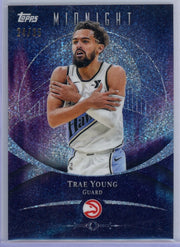 Trae Young 2025-26 Topps Midnight Basketball Winter Solstice 24/35