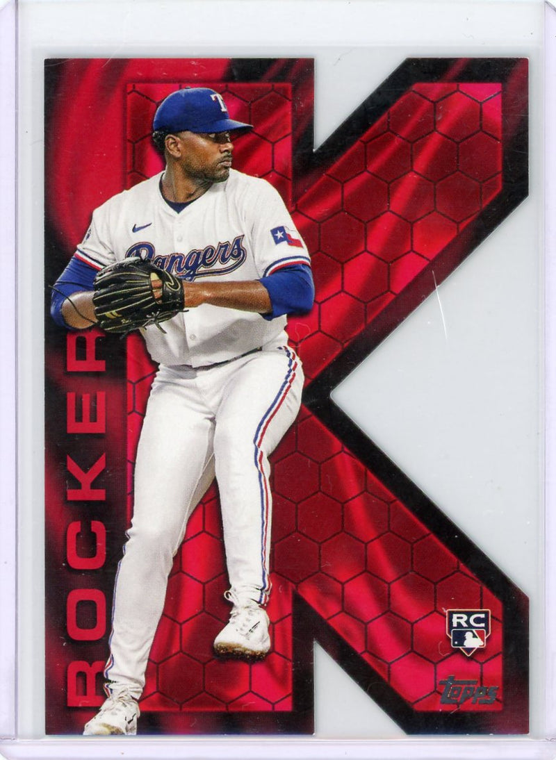 Kumar Rocker 2025 Topps Series 2 K-Zone Die-Cut SP RC