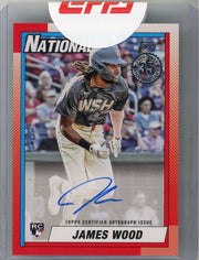 James Wood 2025 Topps 35th Anniversary Rookie Autograph (Sealed)