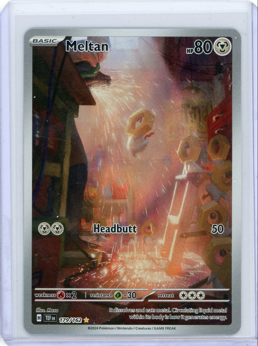 Meltan Pokémon Temporal Forces Illustration Rare #179/162