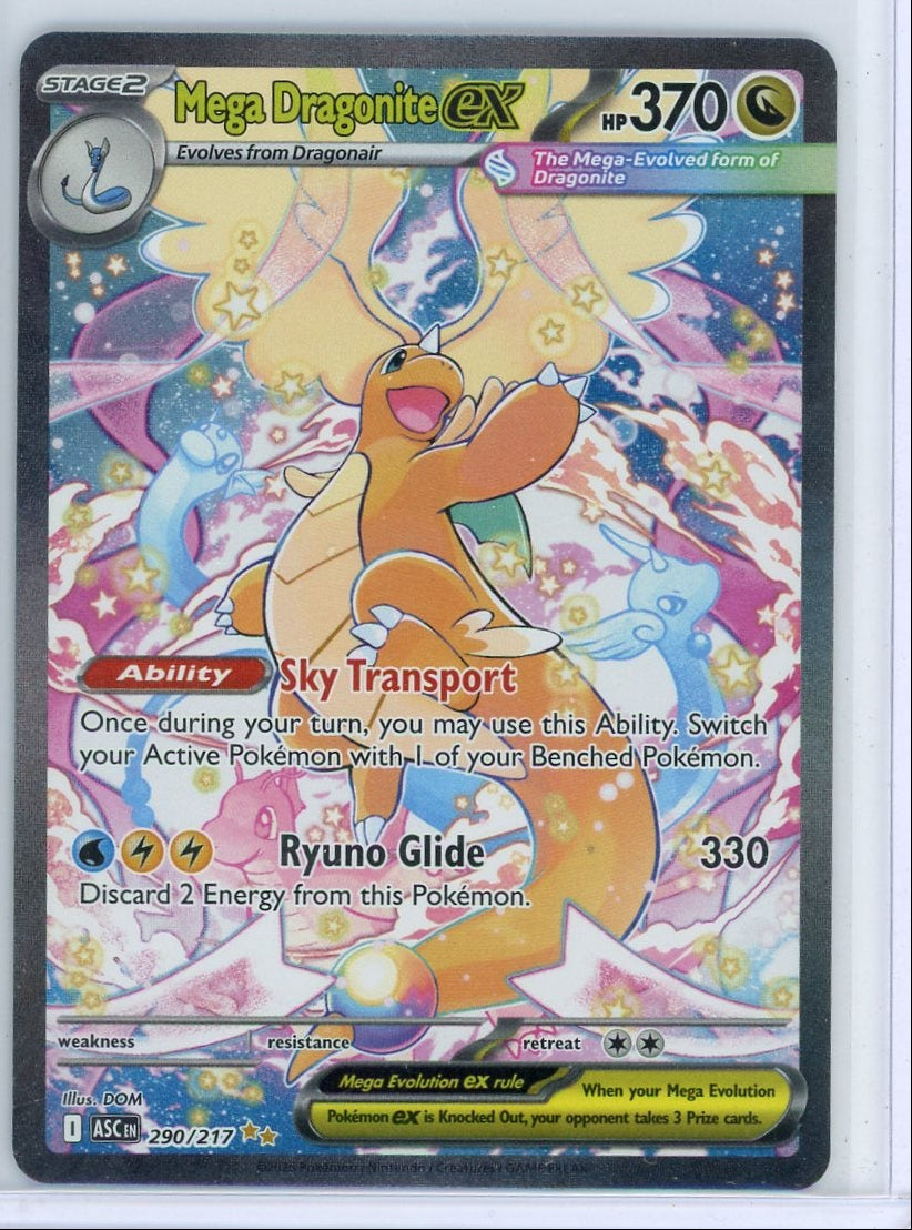 Mega Dragonite ex Pokémon Ascended Heroes Special Illustration Rare #2690/217