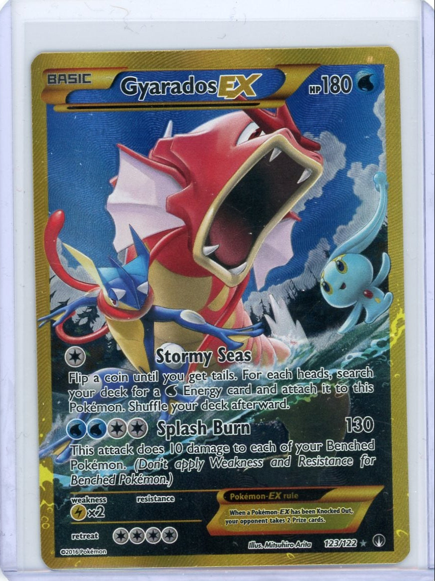 Gyarados EX Pokémon BREAKpoint Secret Rare #123/122 LP