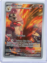 Blaziken Pokémon Destined Rivals Illustration Rare #192/182
