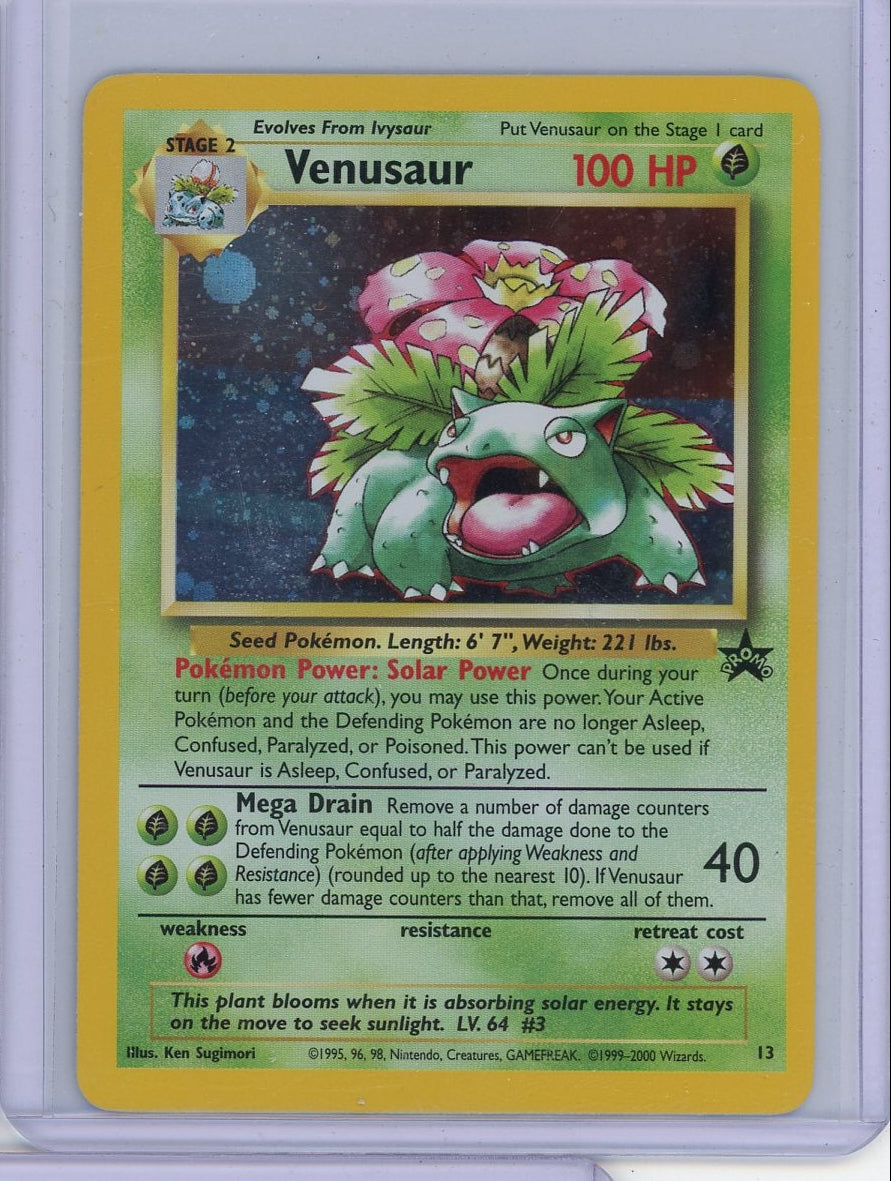 Venusaur Pokémon "Gamefreak" Promo #13 LP