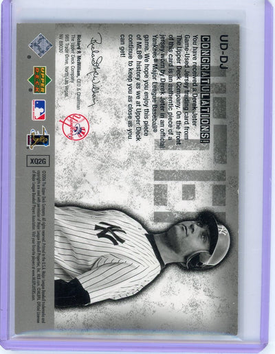 Derek Jeter 2006 Upper Deck Game Used Materials