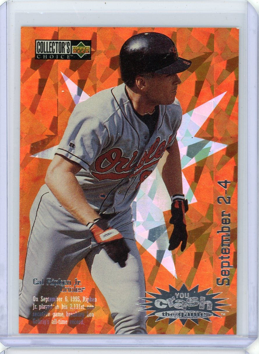 Cal Ripken Jr. 1996 Upper Deck Collector's Choice You Crash the Game