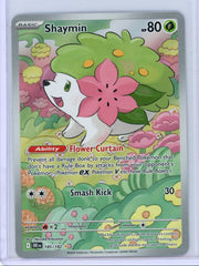 Shaymin 2025 Pokemon Destined Rivals Illustration rare #185/182