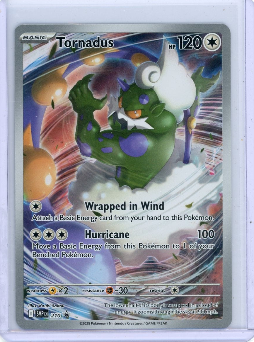 Tornadus 2025 Pokemon Black Star Promo #210