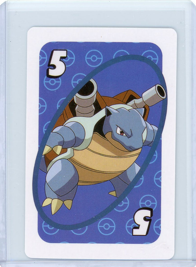 Blastoise 1997 Pokémon UNO card 