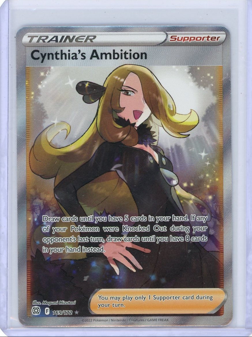 Cynthia's Ambition 2023 Pokémon Brilliant Stars #169/172