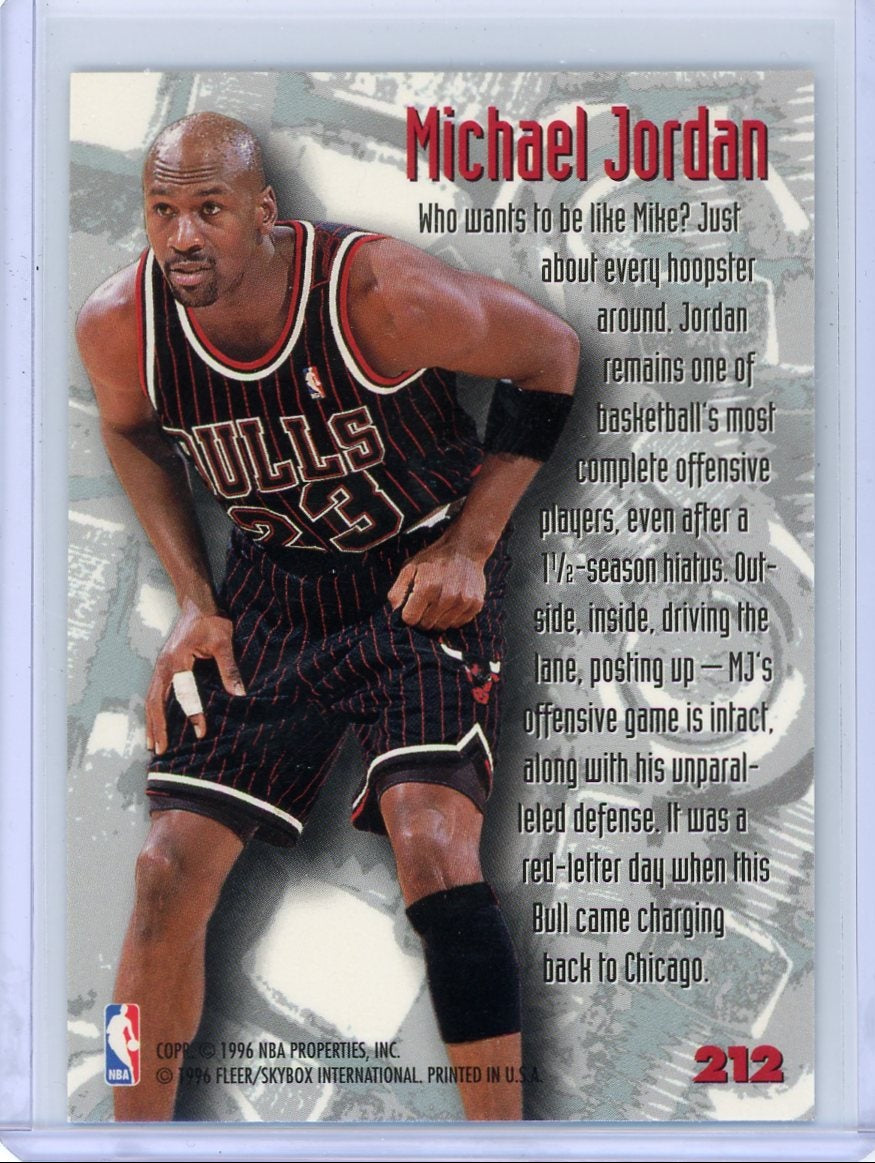 Michael Jordan 1996 Fleer Metal SkyBox Nuts & Bolts