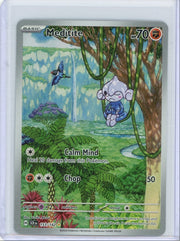Meditite Pokémon Stellar Crown Illustration Rare #153/142