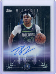 Terrence Shannon Jr. 2025-26 Topps Midnight Dark Marks Auto