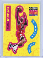 Michael Jordan 1996 Upper Deck Collector's Choice Super Action Stickums