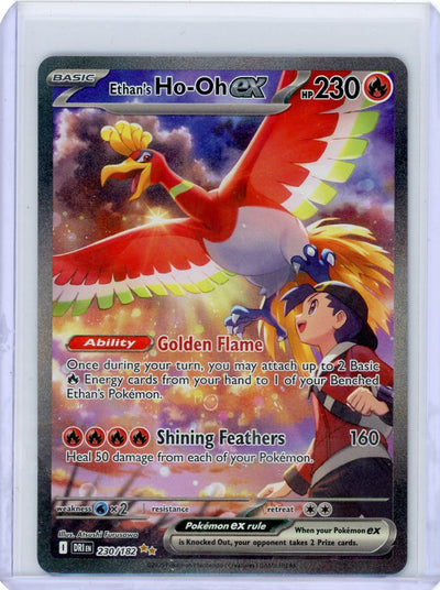 Ethan's Ho-Oh ex Pokémon Destined Rivals Special Illustration Rare #230/182