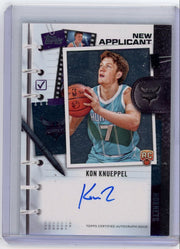 Kon Knueppel 2025 Topps New Applicant Auto RC