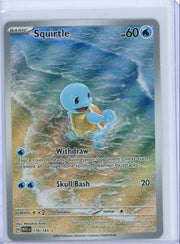 Squirtle Pokémon 151 Illustration Rare #170/165