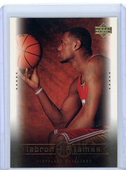 LeBron James 2003 Upper Deck On The Air RC