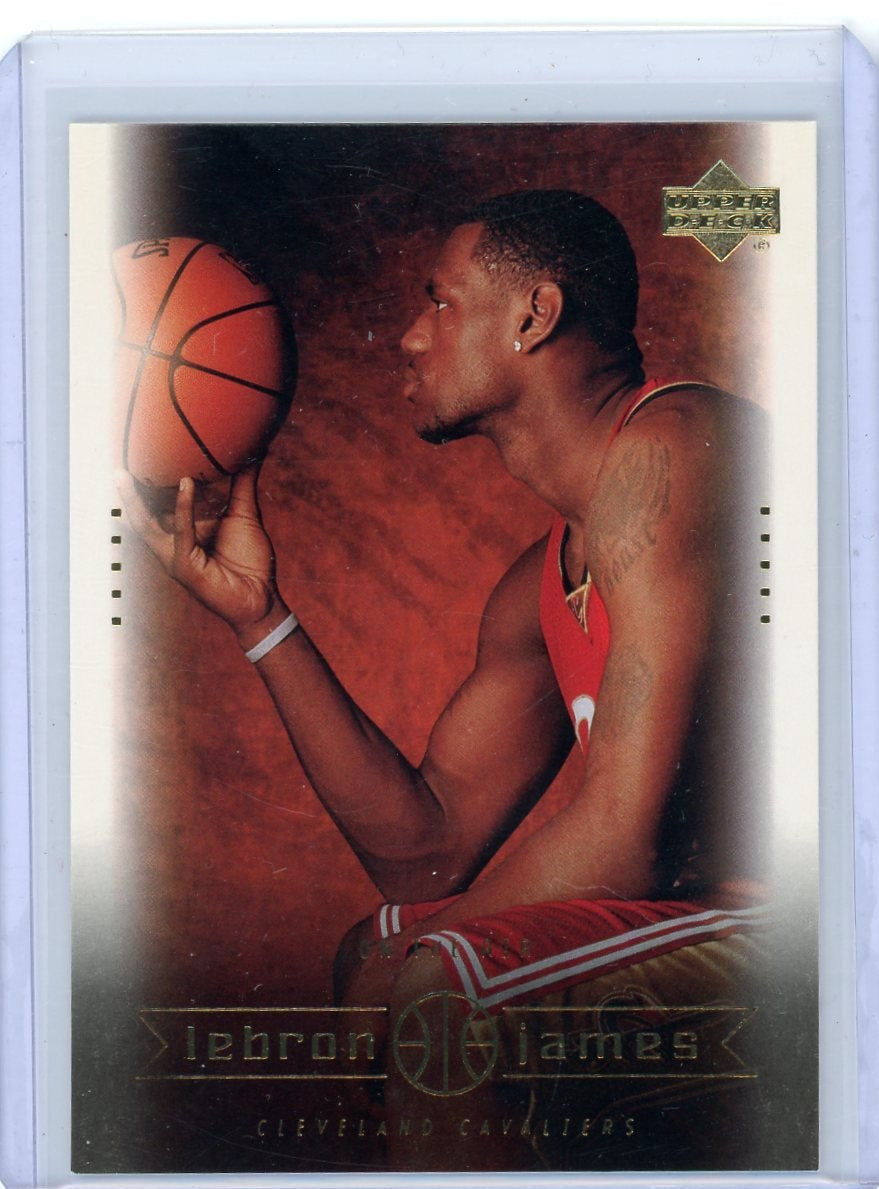 LeBron James 2003 Upper Deck On The Air RC