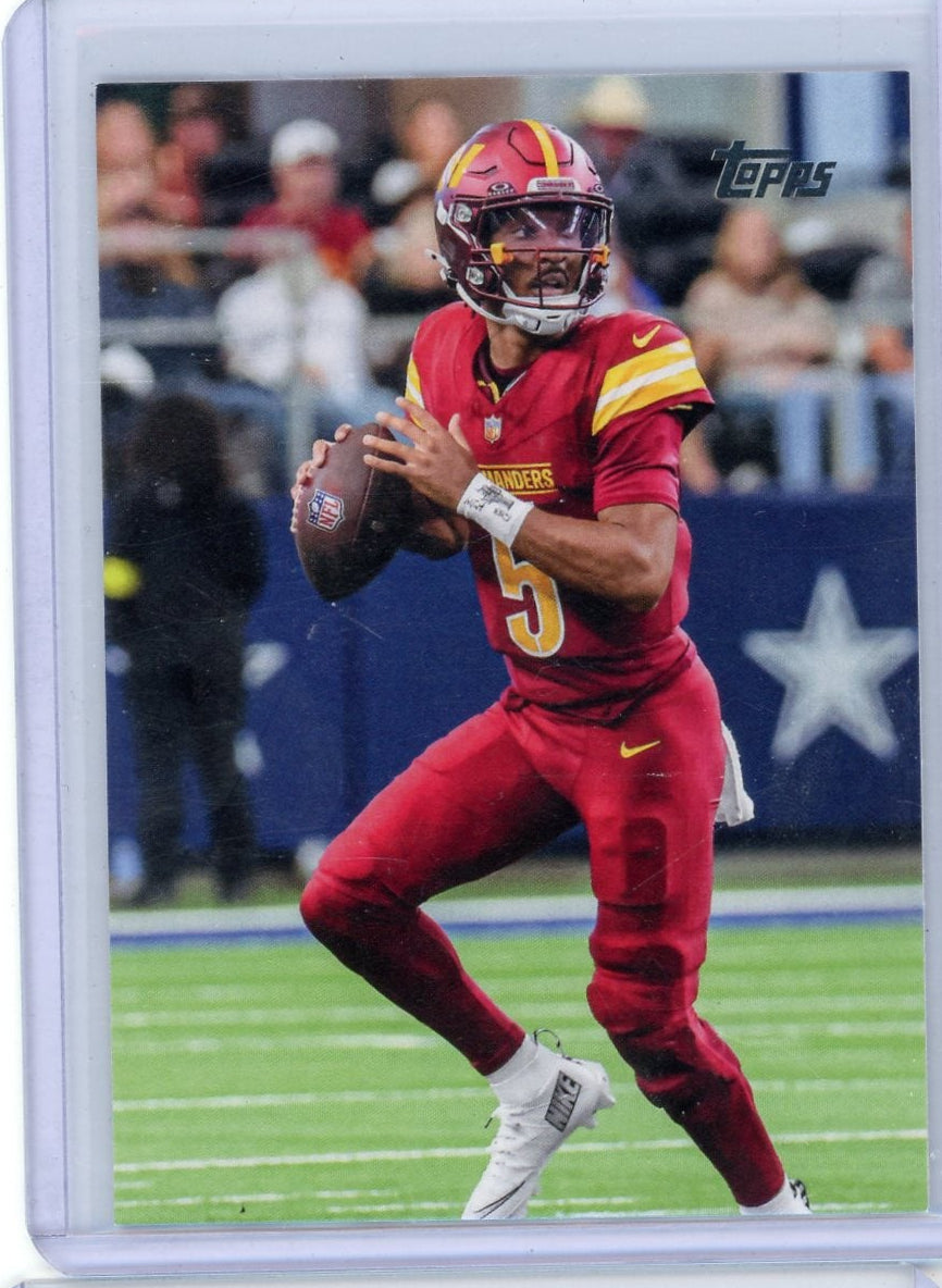 Jayden Daniels 2026 Topps Flagship True Photo Variation SSP