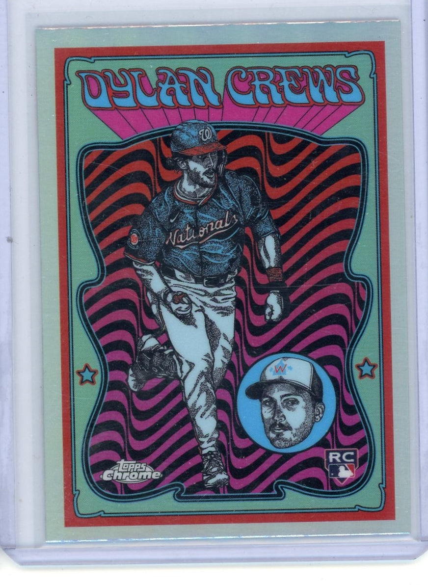 Dylan Crews 2025 Topps Chrome Ultraviolet RC