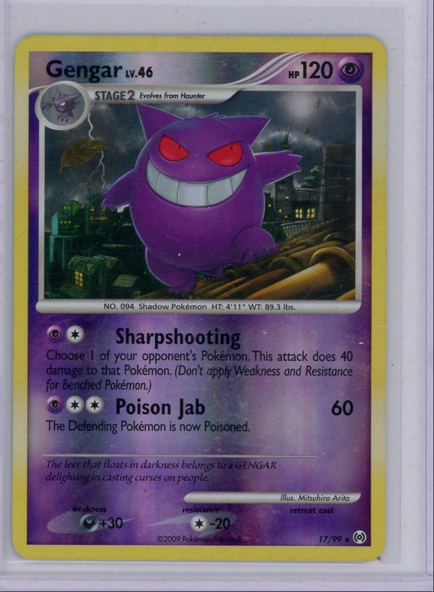 Gengar Lv. 46 Pokemon Arceus reverse holo #17/99