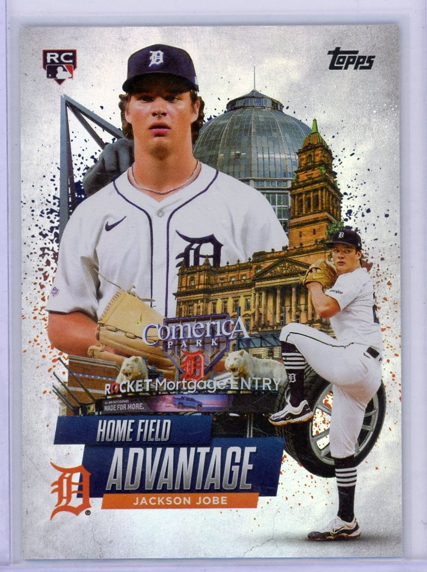 Jackson Jobe 2025 Topps Series 2 Home Field Advantage RC