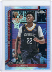 Derik Queen 2025-26 Topps Chrome Prism Refractor RC